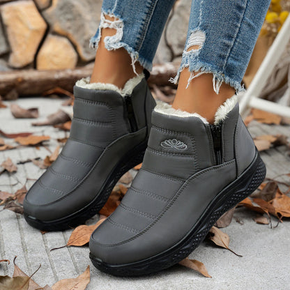 Loes | Warme enkelboots met antislip en elegante uitstraling